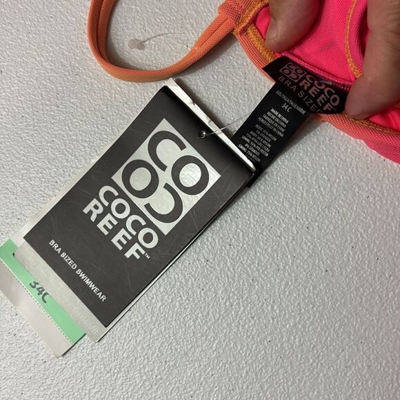 New COCO REEF tankini swimsuit top 34C - Picture 3 of 4